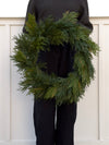 25" Fresh Touch Northern White Cedar Wreath