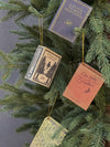 Book Ornament - Multiple colors and styles