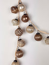 Glass Ornament Garland
