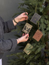 Book Ornament - Multiple colors and styles