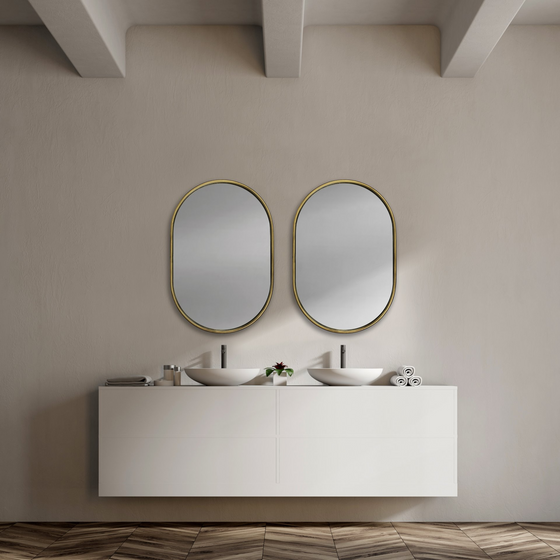 Sylvia Oval Mirror
