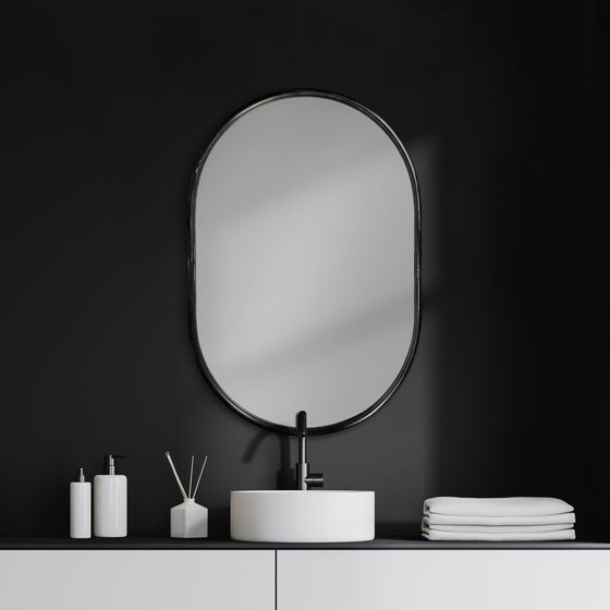 Sylvia Oval Mirror