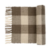 Gingham Table Runner - Greige