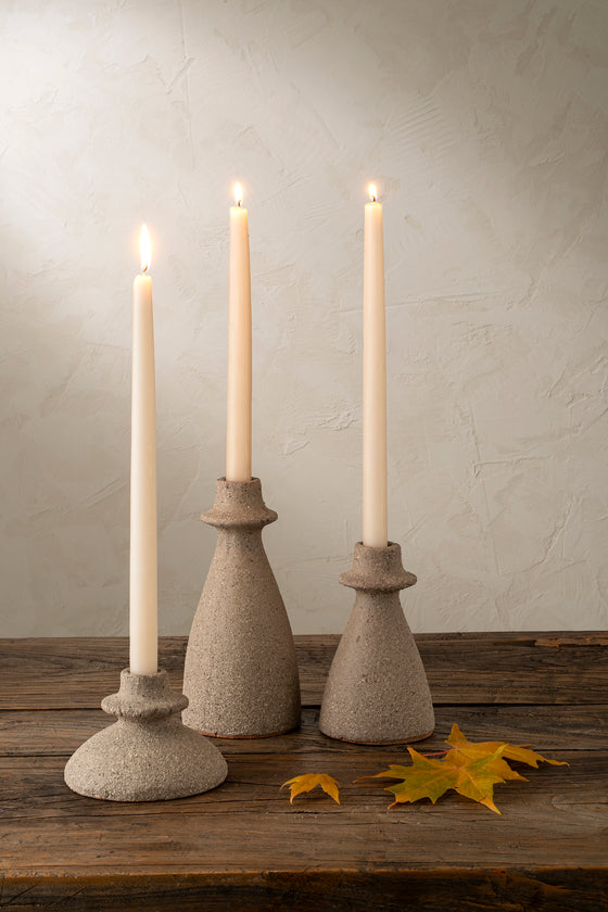 Arta Terracotta Candle Holders
