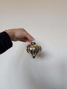  Silverfrost Onion Ornament