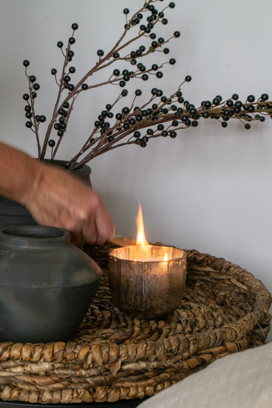 Balsam Cedarwood Cranberry Golden Hour Candle