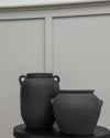 Milos Burnt Terracotta Urn - Large