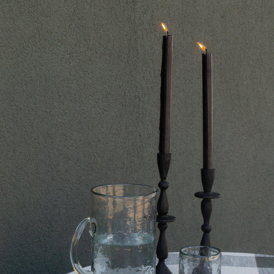 10" Black Candle