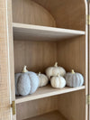 Felt Pumpkin - Grey