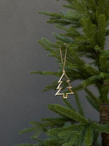  Gold Tree Ornament