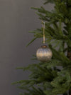 Gold Ridged Ornament