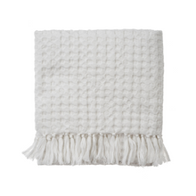  Honeycomb Bath Towel - White