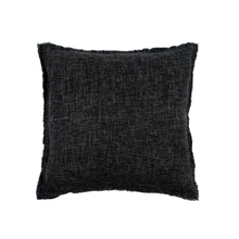  Selena Linen Pillow - Black
