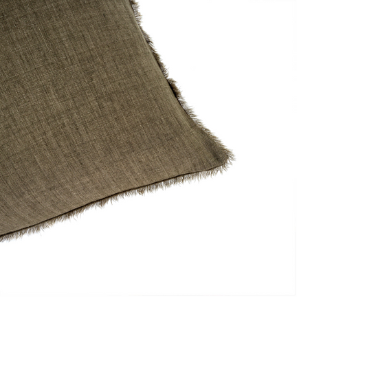 Lina Linen Pillow - Shadow