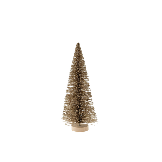 Champagne Bottle Brush Tree