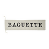 Drawstring Baguette Bag