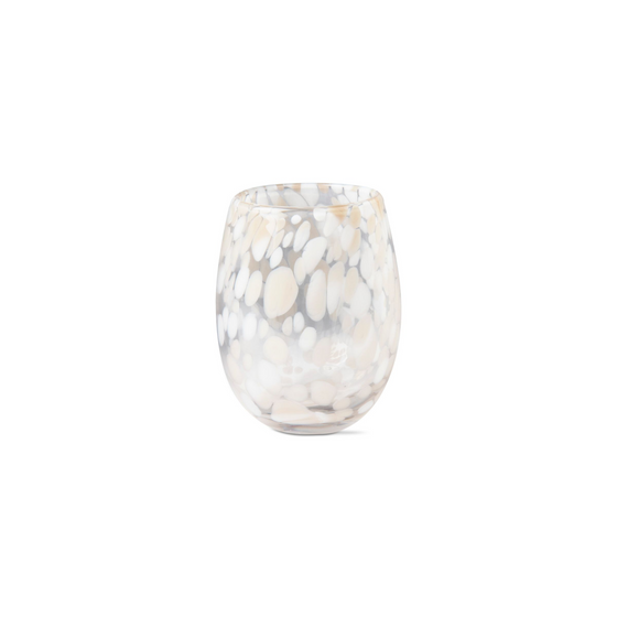 Confetti Stemless Wine Glass