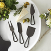 Matte Black Cheese Knives