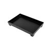 Footed Coffee Table Tray - Black