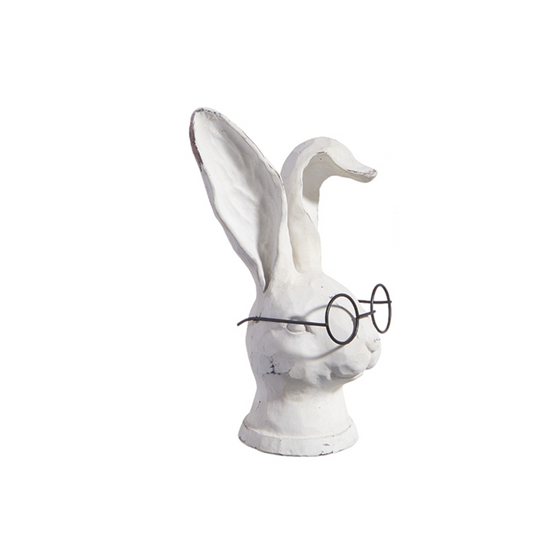 8" Rabbit with Glasses