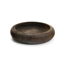  Burned Brown Paulownia Bowl