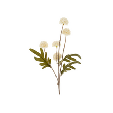  White Pom Pom Spray