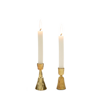  Zora Forged Candlestick - Gold