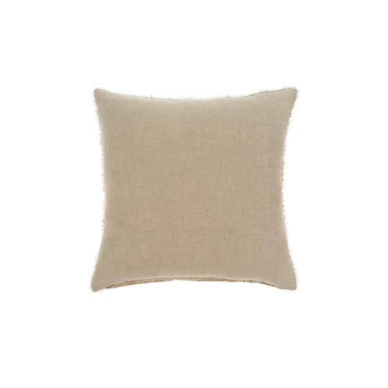 Lina Linen Pillow - Driftwood