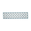 Block Print Table Runner - White/Blue
