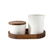  Ceramic Sugar & Creamer Set