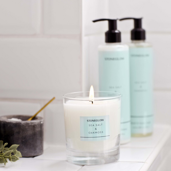 Sea Salt & Oakmoss - Boxed Candle