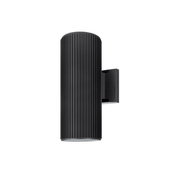 Viking Medium Ribbed Cylinder Sconce