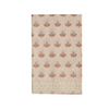 Embroidered Hem Dishtowel - Taupe/Chambray Assorted