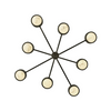 Cava Large Convertible Chandelier