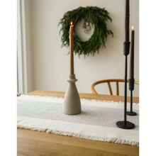  Waters Table Runner - Black Stripe