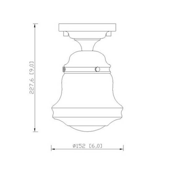 Vaughn Small Flushmount