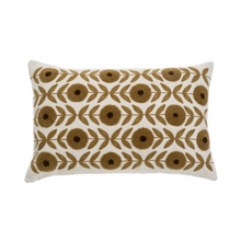  Blossom Embroidered Pillow 16x24