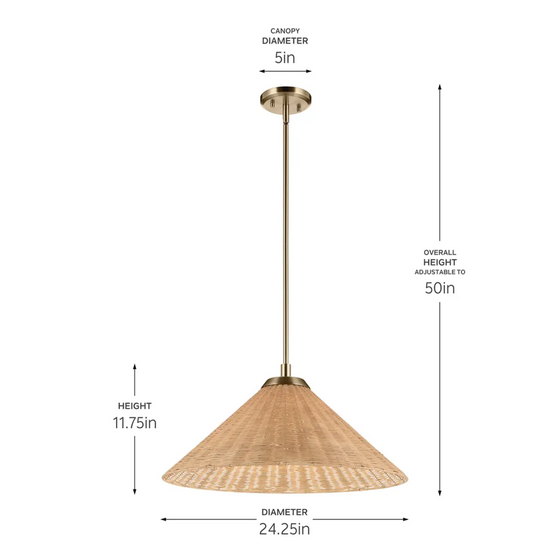 Bekah Large Convertible Pendant