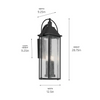 Harbor Row Large Sconce