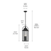 Harbor Row Outdoor Lantern