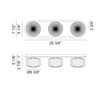 Knobbel Three Light