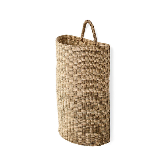 Wall Hanging Seagrass Basket