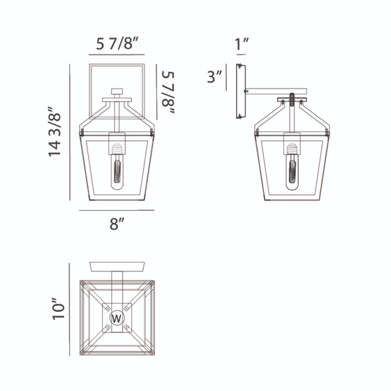 Mavonshire Sconce
