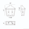 Mavonshire 2 Light Pocket Sconce