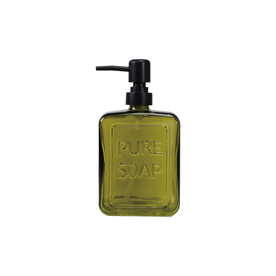 Olive Green Soap Dispenser