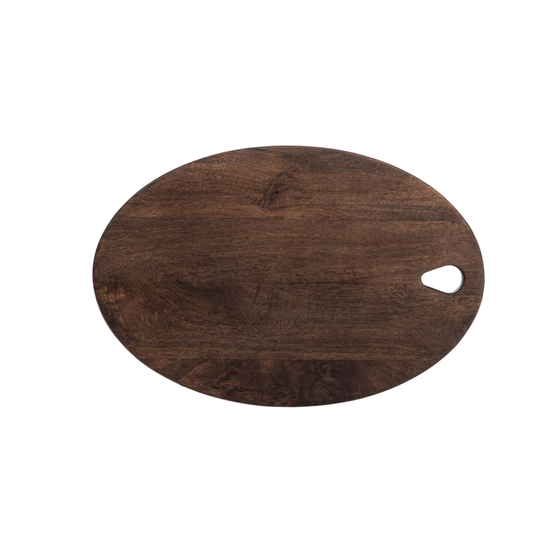Oval Mango Wood Cutting Board
