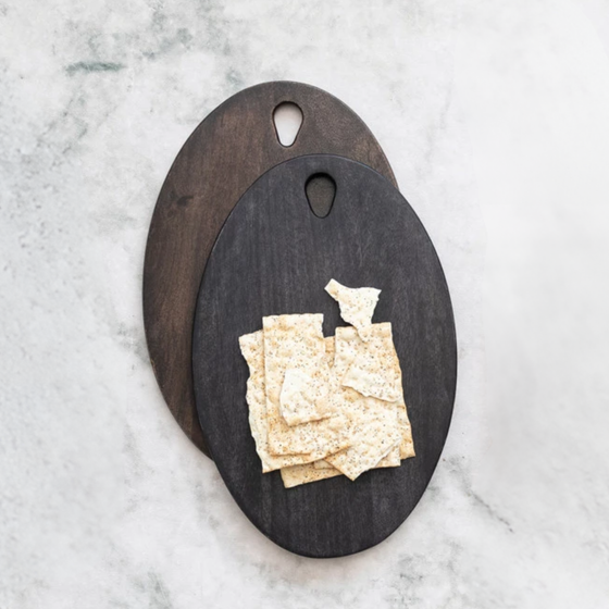 Oval Mango Wood Cutting Board