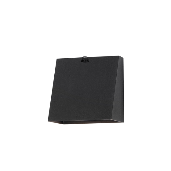 Pathfinder Small Square Outdoor Wall Sconce - Dusk to Dawn