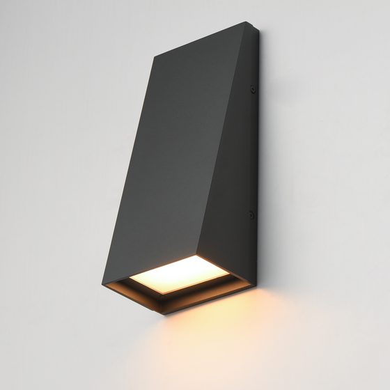 Pathfinder Tall Square Outdoor Wall Sconce