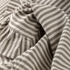 Ruffle Thin Stripe Table Runner - Grey